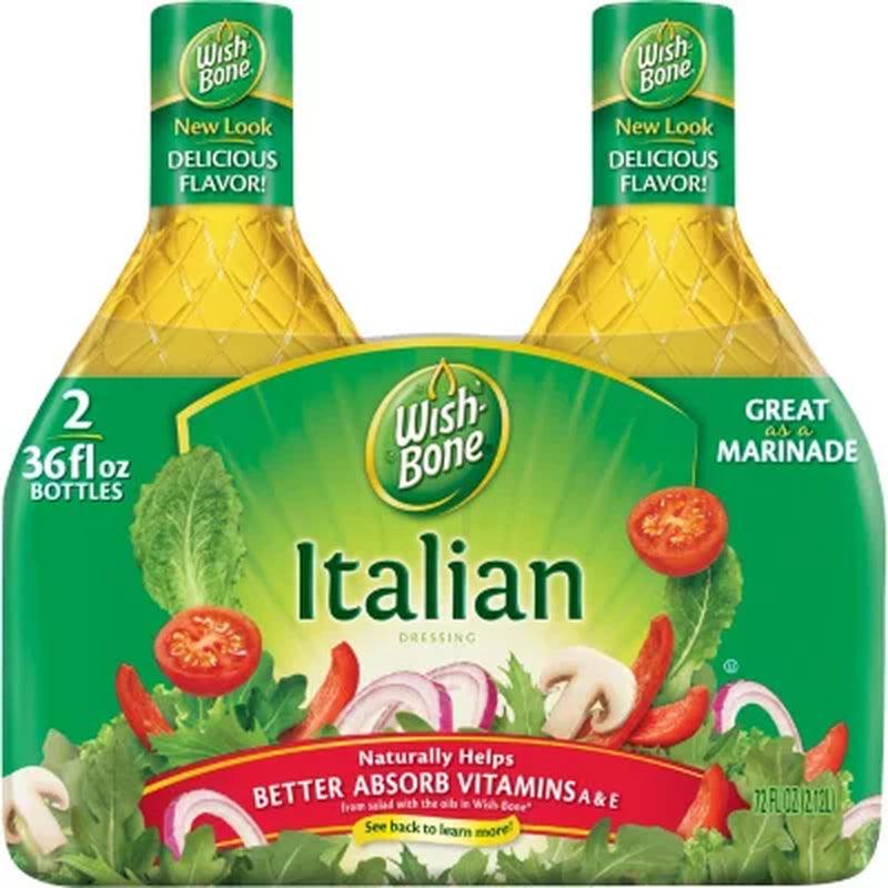 Wish-Bone® Italian Dressing (36 Oz., 2 Pk.)