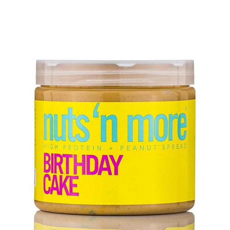 Birthday Cake High Protein Peanut Spread - 16 Oz (454 Grams) by Nut Pack of 6