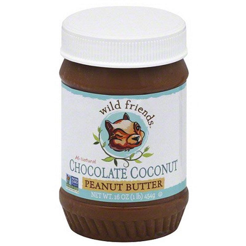 Chocolate Coconut Peanut Butter, 16 Oz, (Pack of 6)