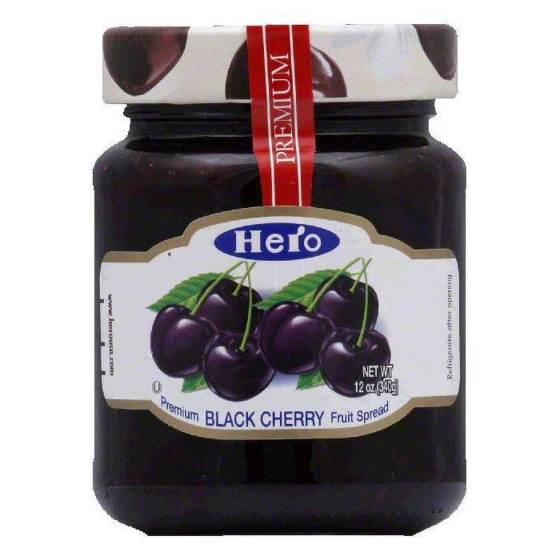 Black Cherry Preserves, 12 OZ (Pack of 8)