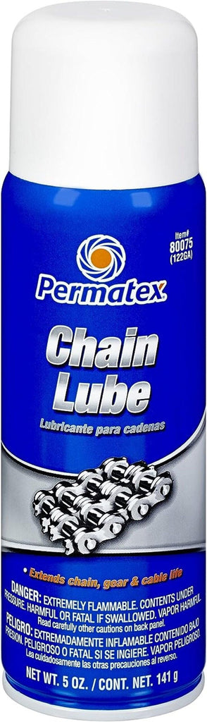 80075-12PK Chain Lube, 5 Oz. Net Aerosol Can (Pack of 12)