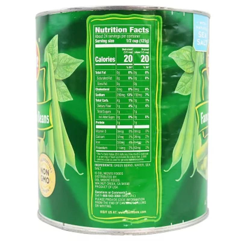 Del Monte Fancy Cut Green Beans (101 Oz.)