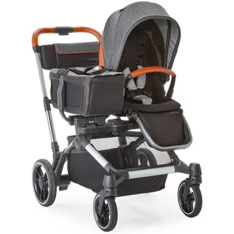 Contours Element 1-To-2 Stroller, Gray