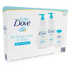 Baby Dove Wash and Lotion (2 - 20 Fl. Oz. &amp; 1 - 6.5 Fl. Oz.)