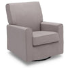 Delta Children Ava Nursery Glider Swivel Rocker Chair, Dove Gray