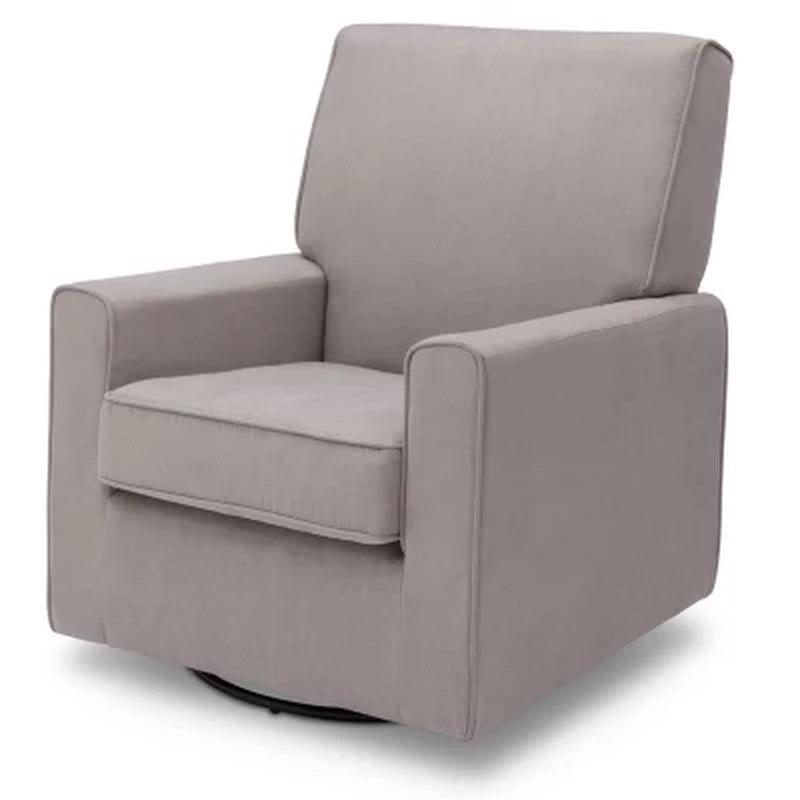 Delta Children Ava Nursery Glider Swivel Rocker Chair, Dove Gray