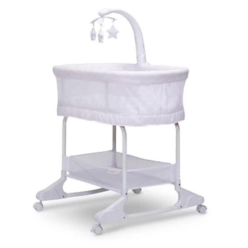 Delta Children Sleepcool Rocking Bassinet with Airflow Mesh (Choose Color)