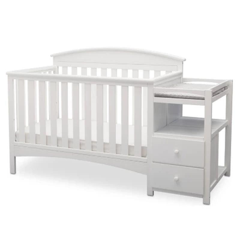 Delta Children Abby Convertible Crib &#039;N&#039; Changer (Choose Your Color)