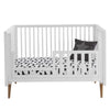 Contours Roscoe Crib Conversion Kit, Toddler/Daybed Rail Accessory, White