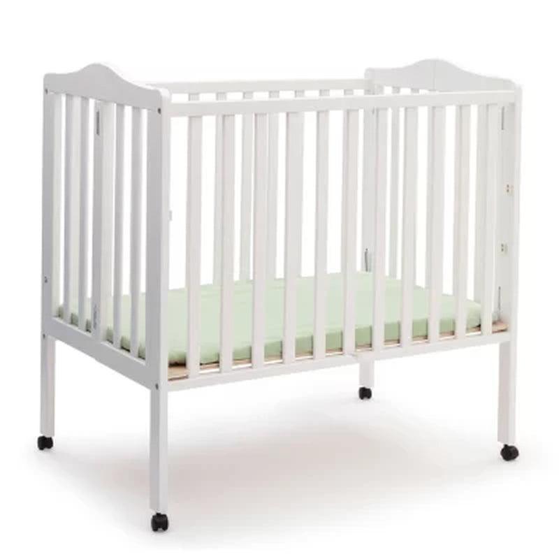 Delta Children Portable Crib with Mattress (Choose Your Color)