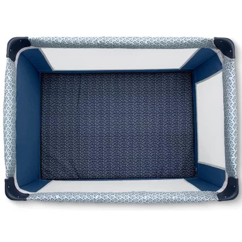 Delta Children LX Deluxe Portable Baby Play Yard, Midnight