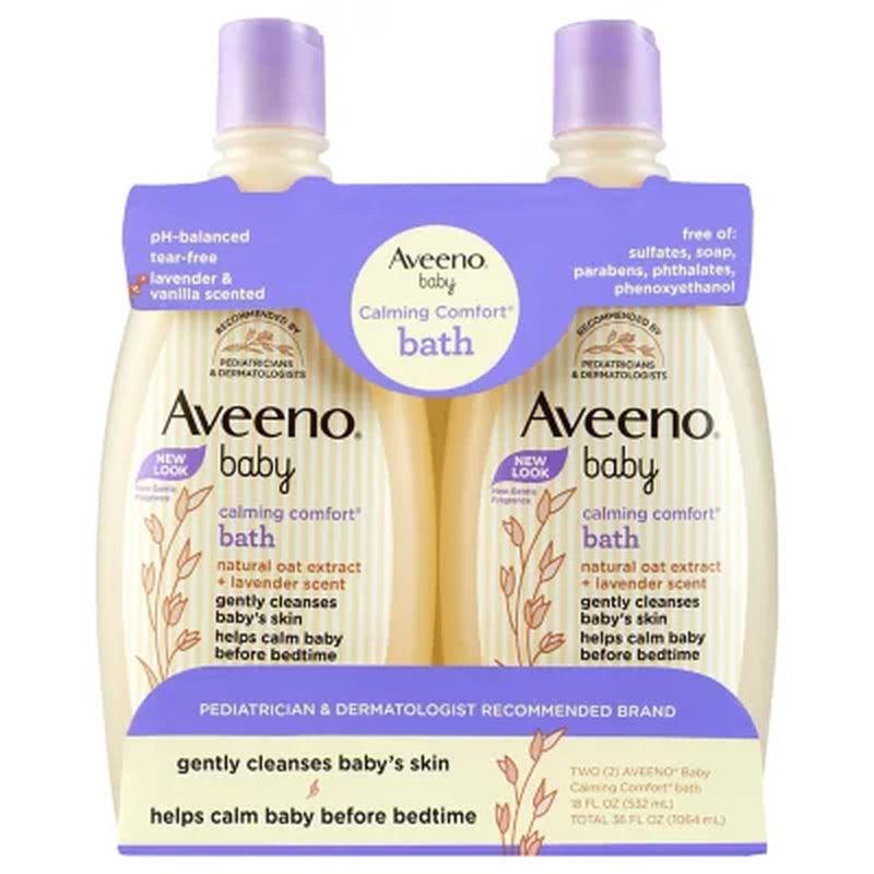 Aveeno Baby Calming Comfort Bath Wash (18 Fl. Oz., 2 Pk.)