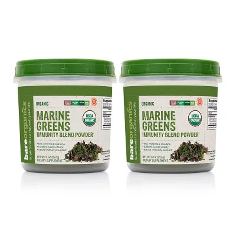 Bareorganics Marine Super Greens Powder (2 Pk.)