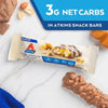 Atkins Snack Bar, Caramel Chocolate Nut Roll, Keto Friendly (20 Ct.)