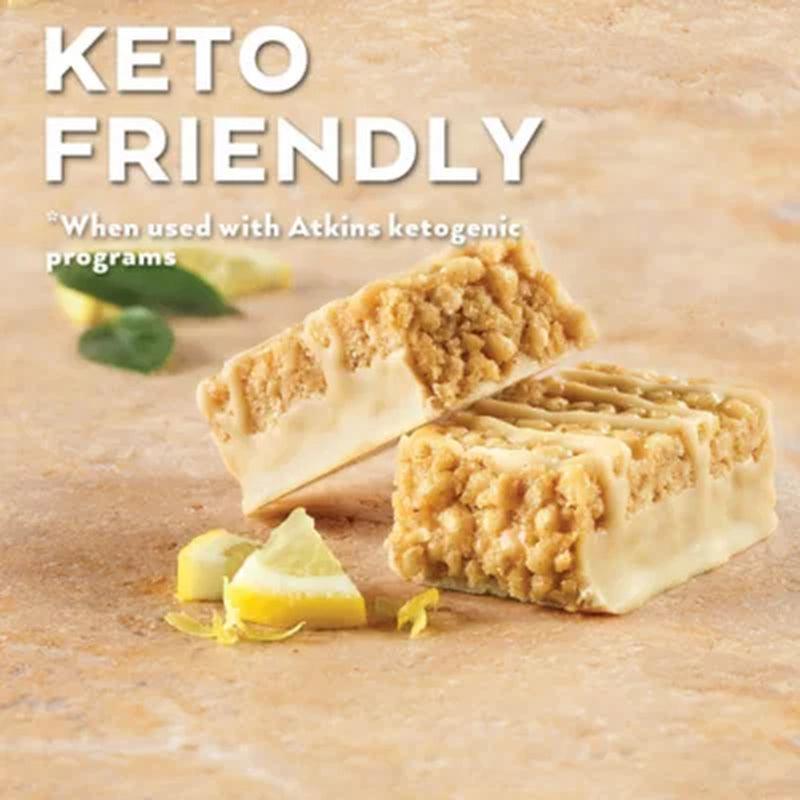 Atkins Snack Bar, Caramel Chocolate Nut Roll, Keto Friendly (20 Ct.)