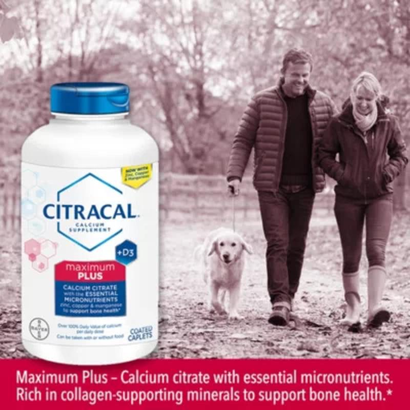 Citracal Calcium Citrate Caplets + D3 (280 Ct.)