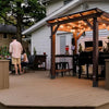 Backyard Discovery Saxony Cedar Grill Gazebo