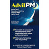 Advil PM Pain Reliever + Nighttime Sleep Aid Coated Caplet, 200 Mg. Ibuprofen, 38 Mg. Diphenhydramine (2 Pk., 50 Ct./Pk.)