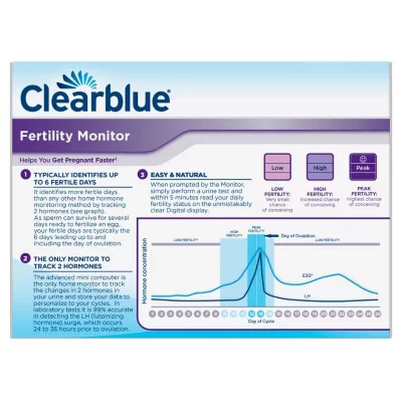 Clearblue Fertility at Home Monitor with Touch Screen, 1 Count