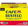 Café Bustelo, Espresso Style Dark Roast Coffee, Keurig K-Cup Pods (80Ct.)