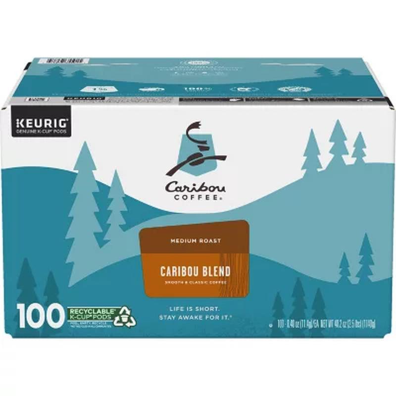 Caribou Coffee Caribou Blend K-Cup Pods (100 Ct.)