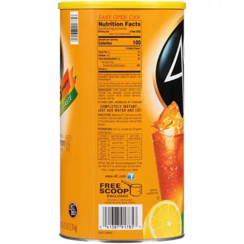 4C 35-Qt. Lemon Iced Tea Mix (82.6 Oz.)