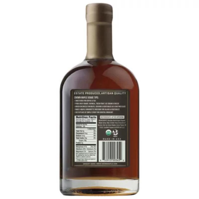 Crown Maple Bourbon Barrel Aged Organic Maple Syrup (25 Oz.)