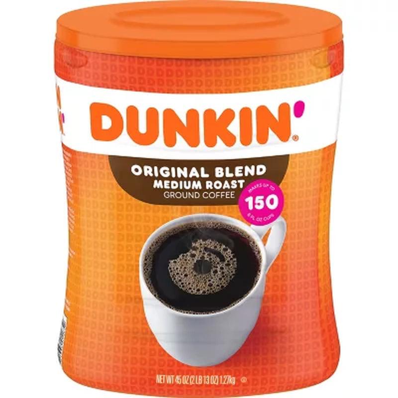 Dunkin&#039; Donuts Original Blend Ground Coffee, Medium Roast (45 Oz.)