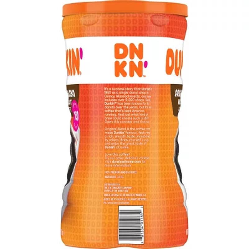 Dunkin&#039; Donuts Original Blend Ground Coffee, Medium Roast (45 Oz.)