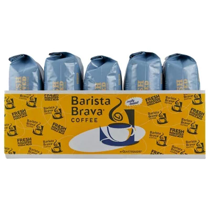 Barista Brava by Quartermaine Whole Bean Coffee, French Roast (32 Oz.)