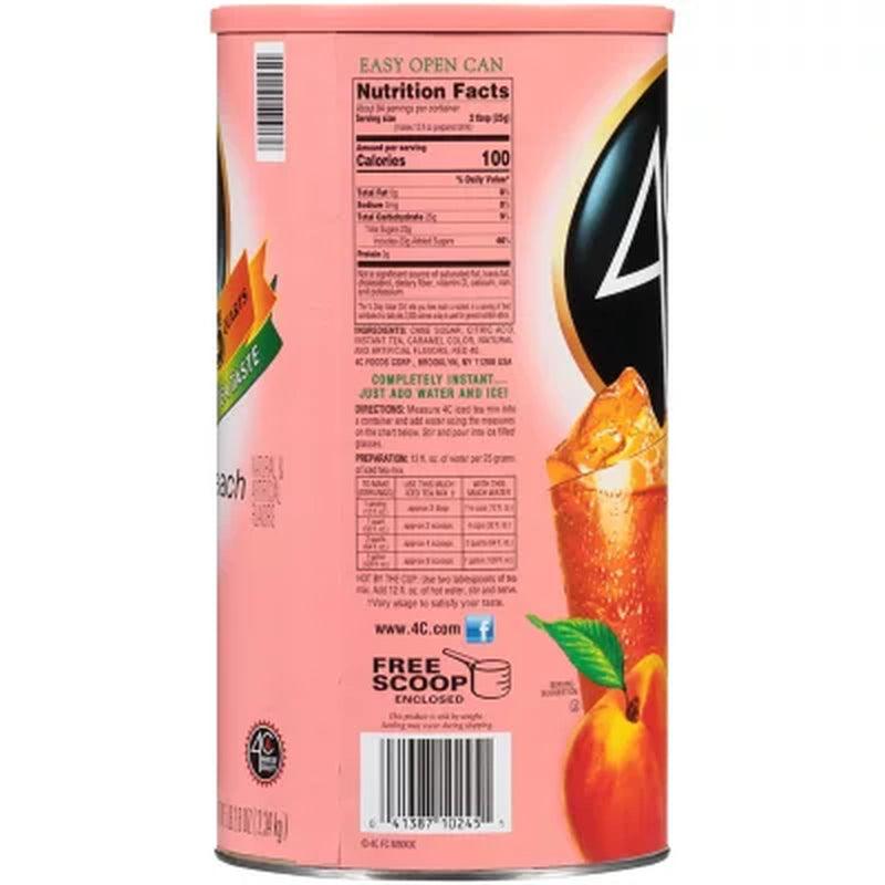 4C 35 QT Peach Iced Tea Mix (82.6 Oz.)