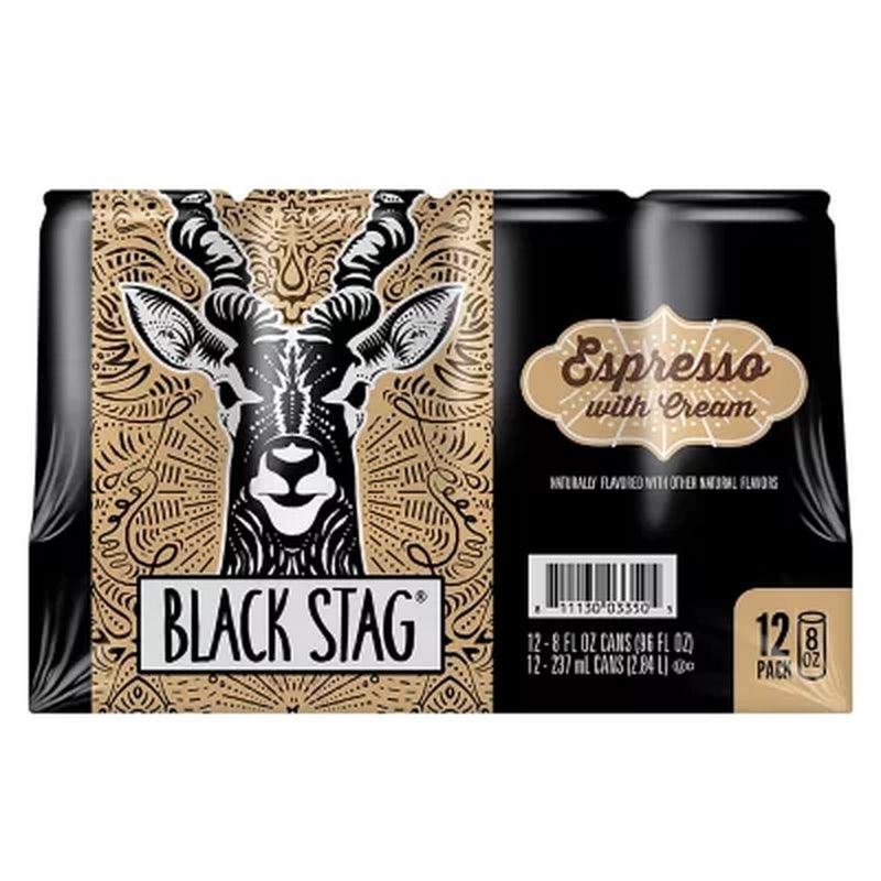 Black Stag Espresso with Cream (8 Fl. Oz., 12 Pk.)