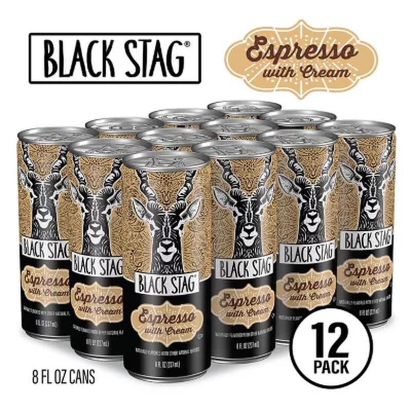 Black Stag Espresso with Cream (8 Fl. Oz., 12 Pk.)