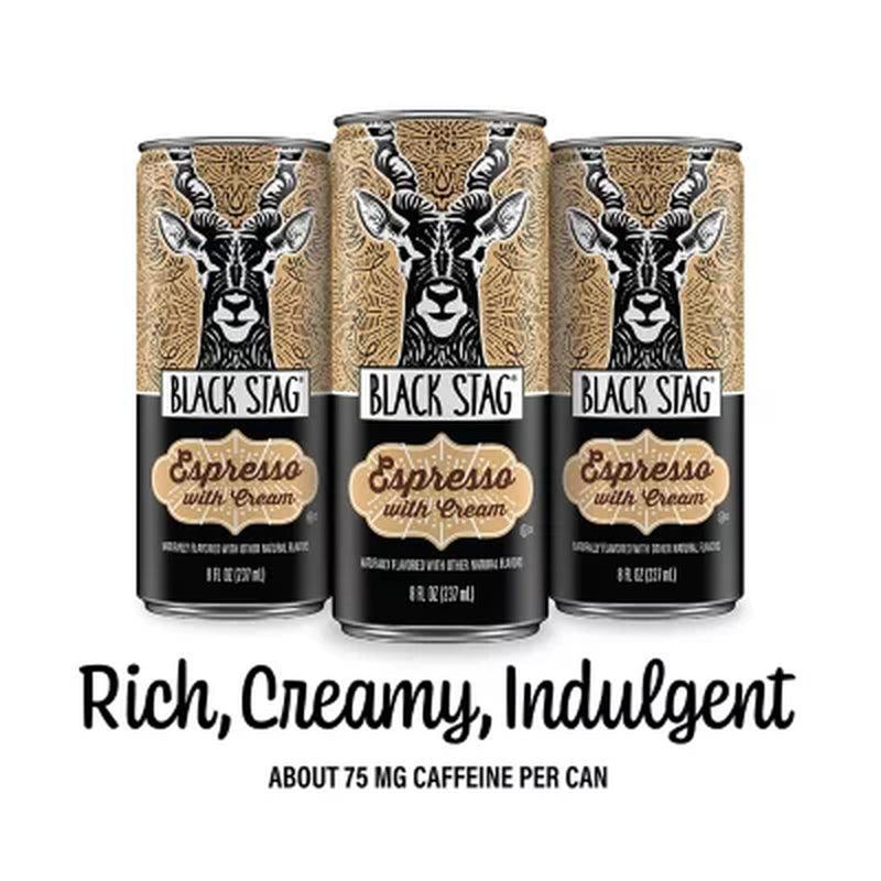 Black Stag Espresso with Cream (8 Fl. Oz., 12 Pk.)