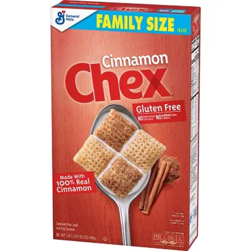 Chex Gluten-Free Breakfast Cereal, Cinnamon (2 Pk.)