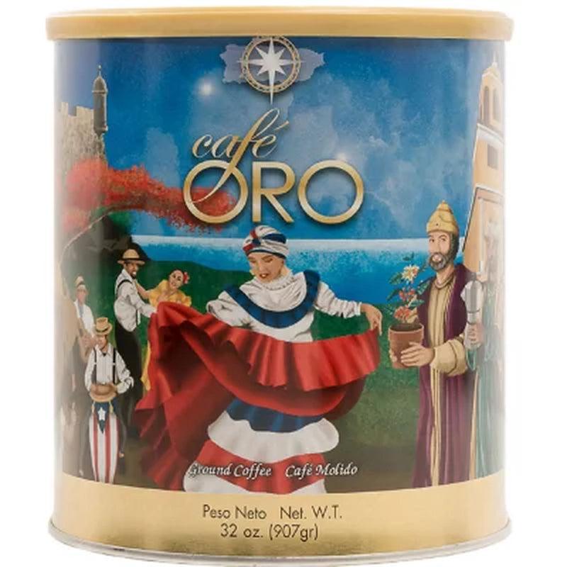 Café ORO Navidad Ground Coffee, Cafe Molido (32 Oz.)