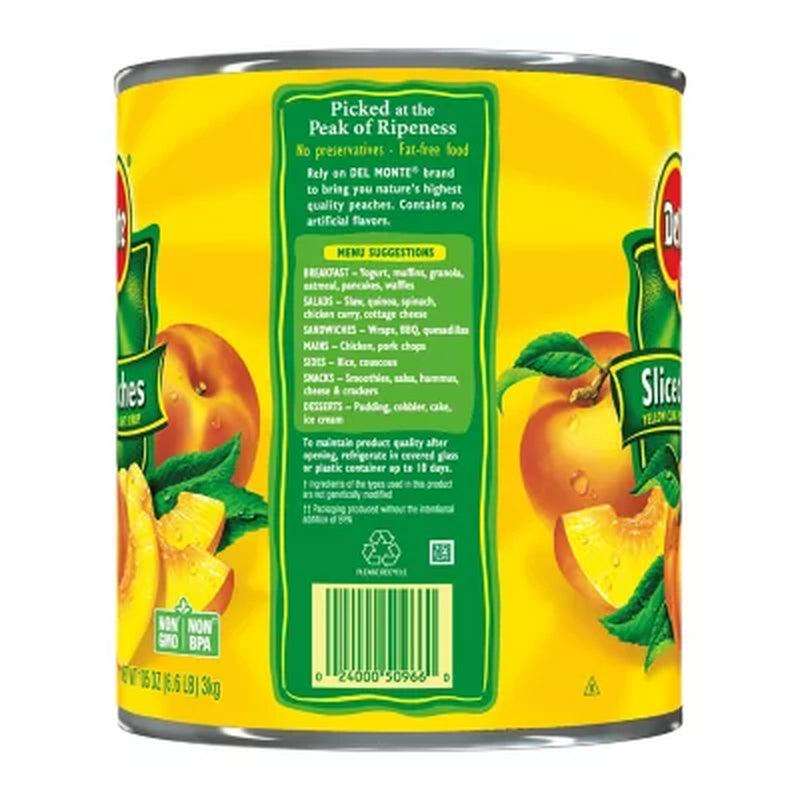 Del Monte Lite Sliced Peaches (105 Oz.)