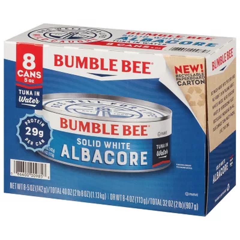 Bumble Bee Solid White Albacore in Water (5 Oz., 8 Pk.)