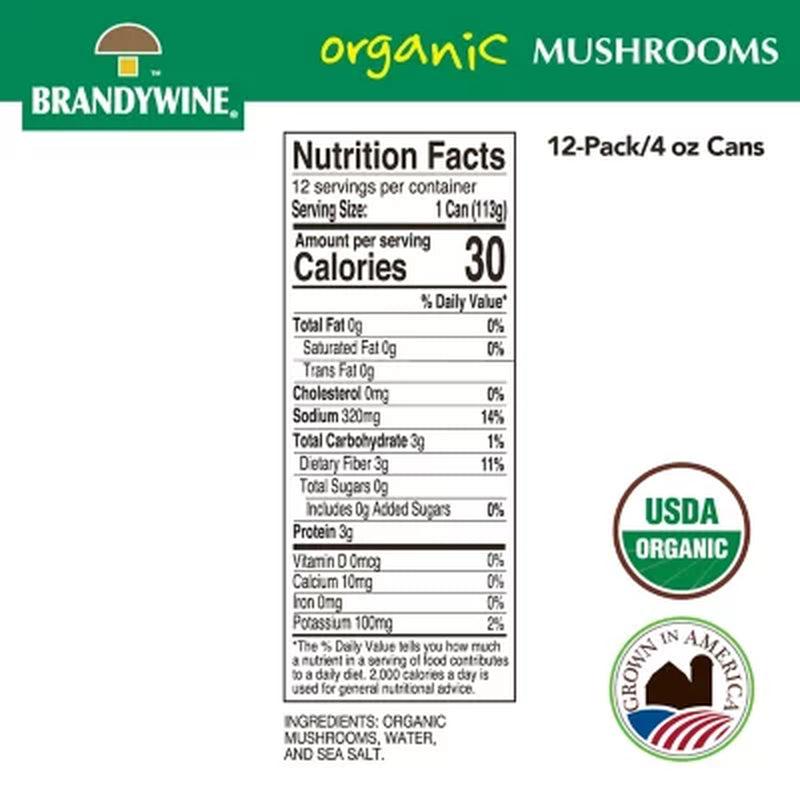 Brandywine Organic Mushrooms (4 Oz., 12 Pk.)