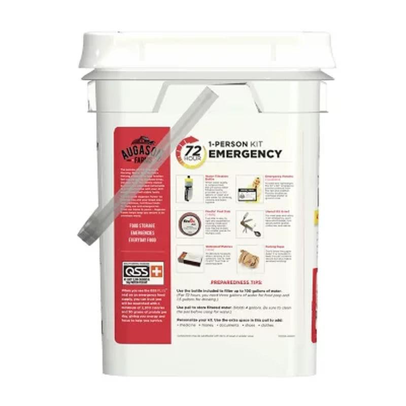 Augason Farms 72-Hour 1-Person Emergency Food and Gear Kit