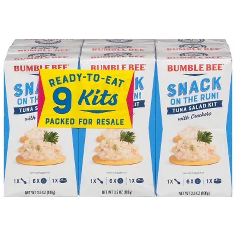 Bumble Bee Tuna Salad Snack on the Run Kit (3.5 Oz., 9 Pk.)