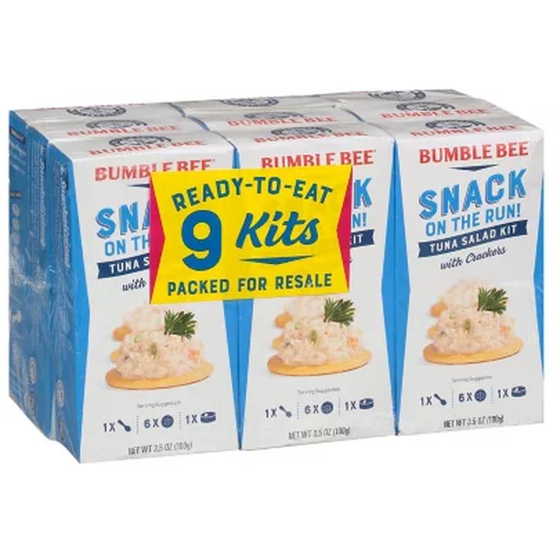 Bumble Bee Tuna Salad Snack on the Run Kit (3.5 Oz., 9 Pk.)