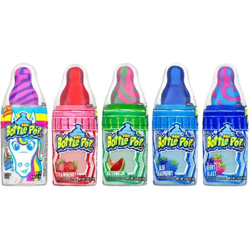 Baby Bottle Pop Original, Assorted Flavor Lollipops with Powdered Candy (0.85 Oz., 20 Ct.)