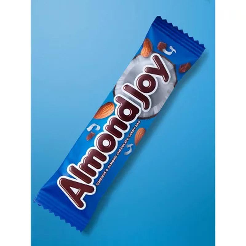 ALMOND JOY Coconut and Almond Chocolate Full Size, Bulk, Gluten Free, Individually Wrapped Candy Bars (1.61 Oz., 36 Ct.)