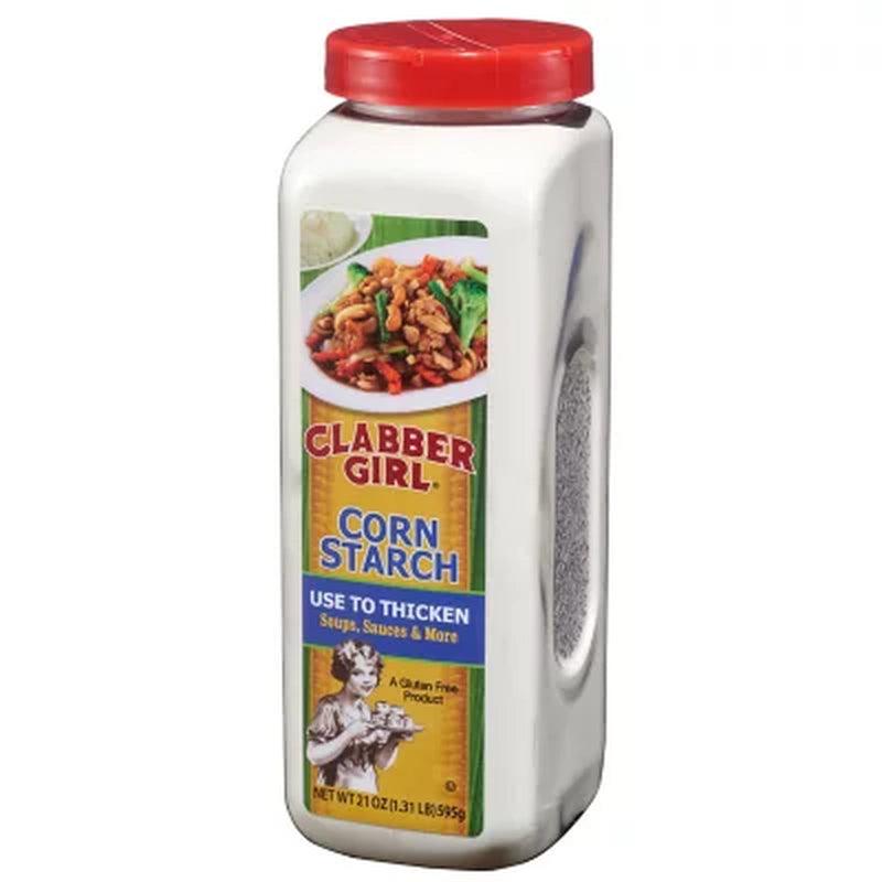 Clabber Girl Corn Starch 21 Oz