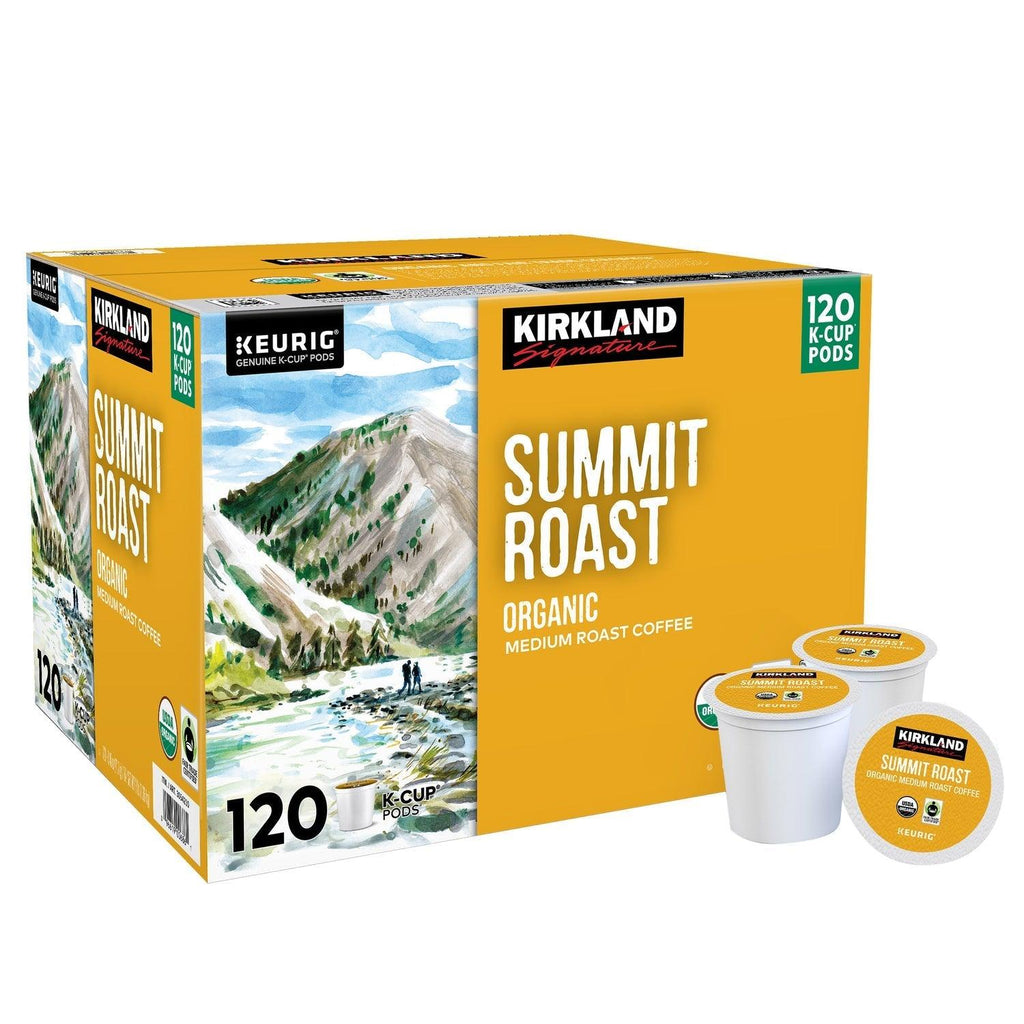 Coffee Organic Summit Roast K-Cup Pod, 120-Count