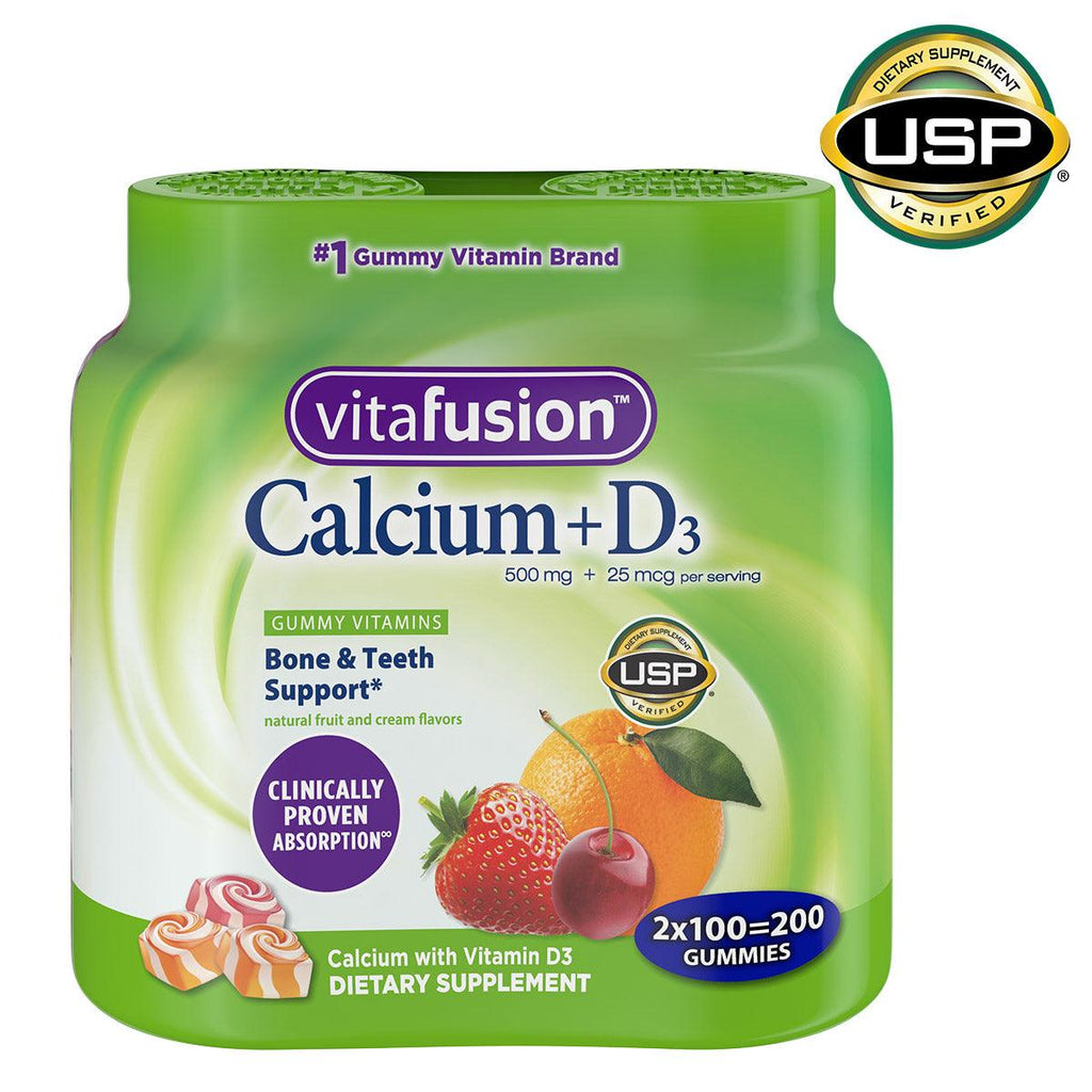 Calcium+D₃, 200 Gummy Vitamins