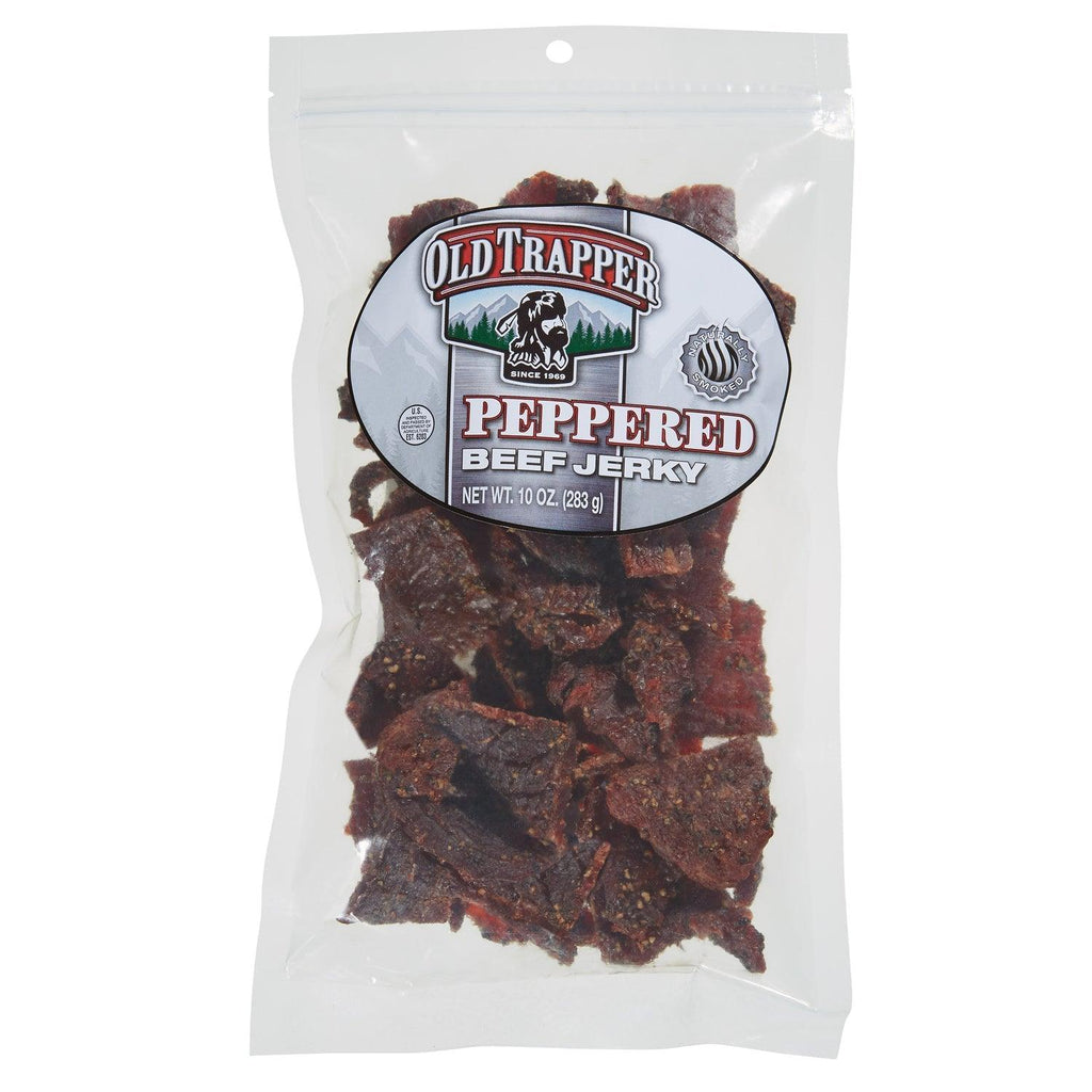 Beef Jerky, Peppered, 10 Oz