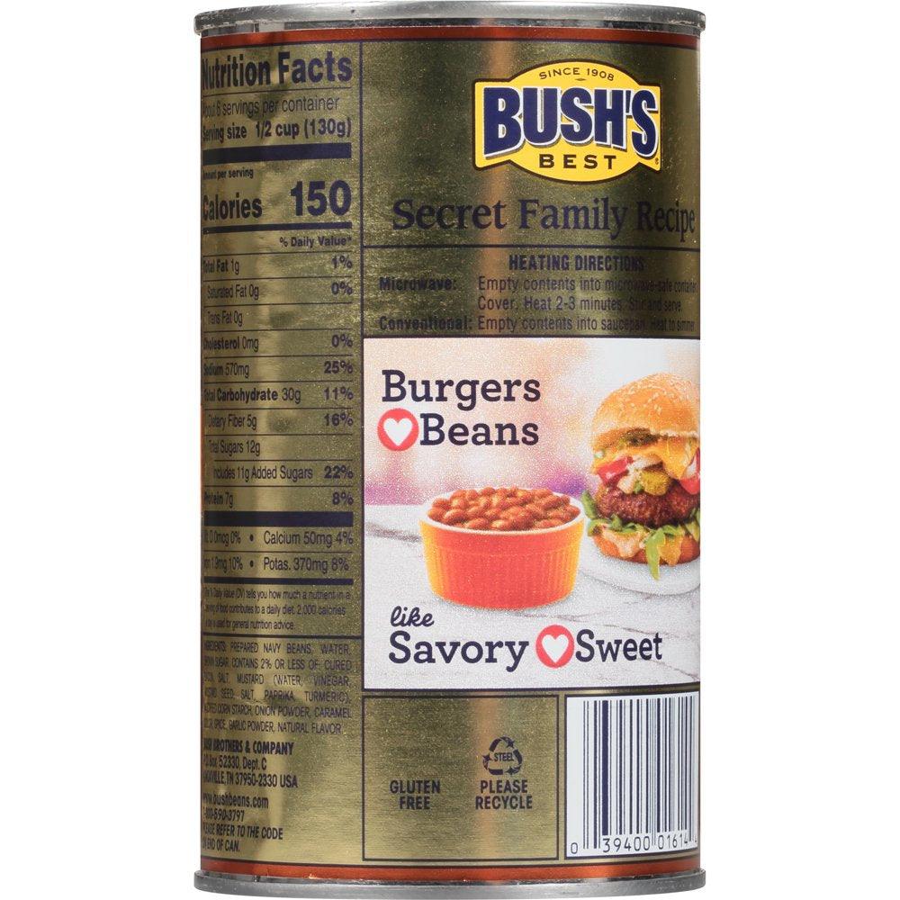 Bush&#039;S Original Baked Beans, Canned Beans, 28 Oz