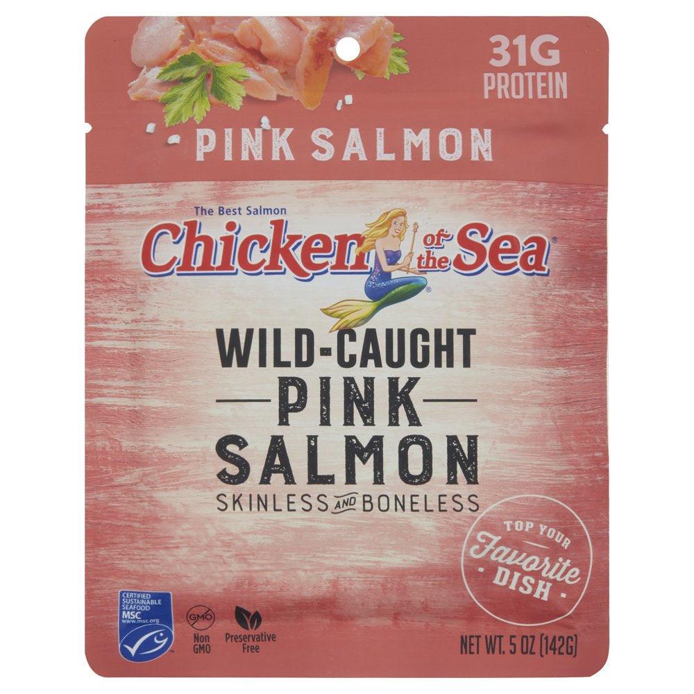 Chicken of the Sea Wild-Caught, Skinless &amp; Boneless Smoked Salmon, 5 Oz Pouch